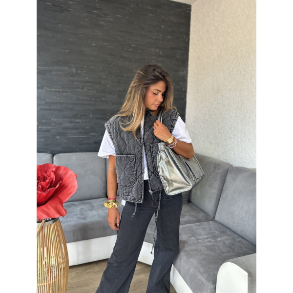 Veste matelassée sans manches