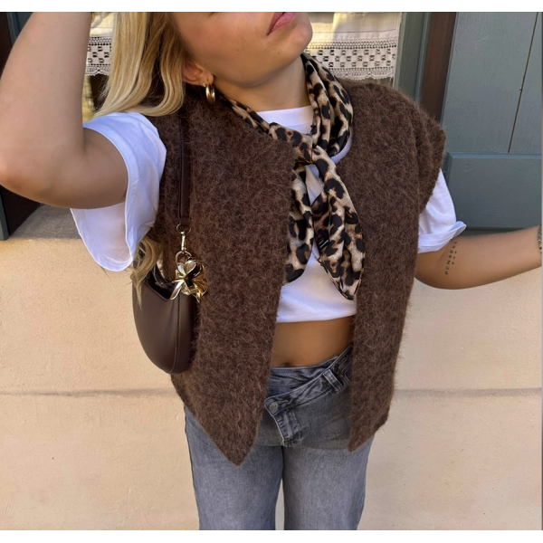 Foulards carrés satinés (7 coloris)