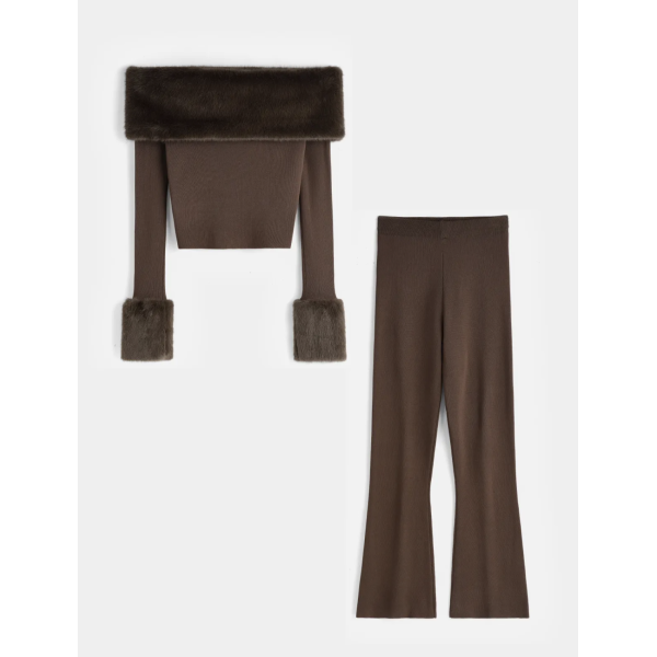 Ensemble cocooning chocolat