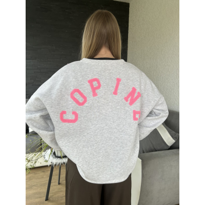 Sweat oversize COPINE rose