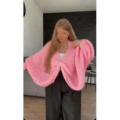 Pull en maille oversize...