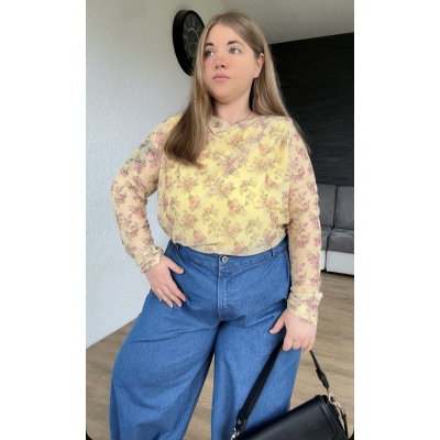 Blouse fleurie