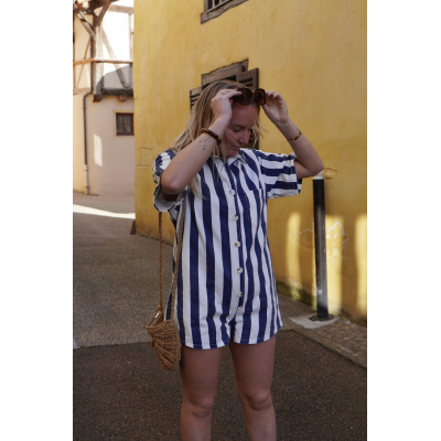 Combishort en jean...