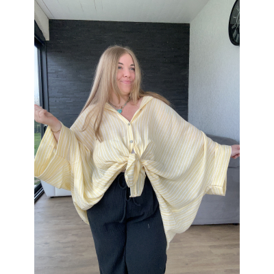 Chemise rayée oversize EDEN