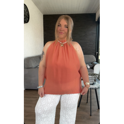 Top fluide sans manches