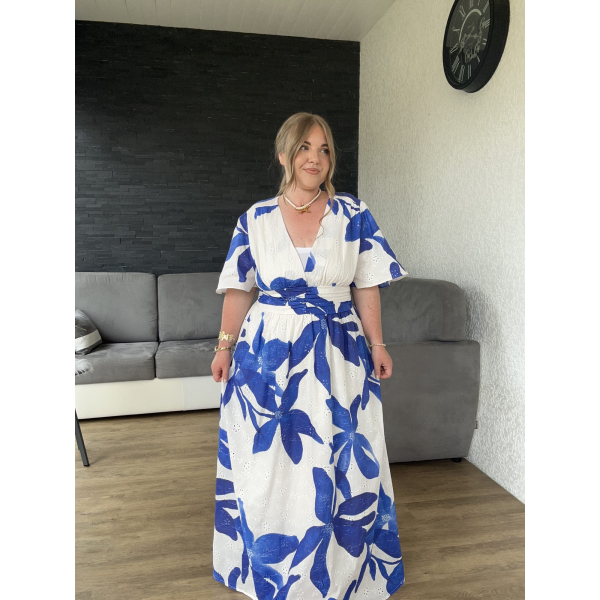 Robe en broderie anglaise SANTORIN