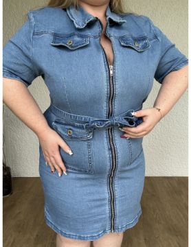 Robe en jean