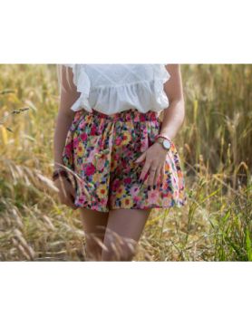 Short fleurie Amandine