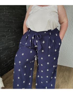 Pantalon imprimé Adriana ♡