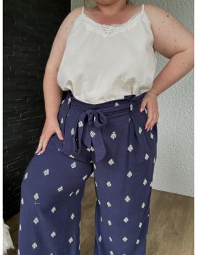 Pantalon imprimé Adriana ♡