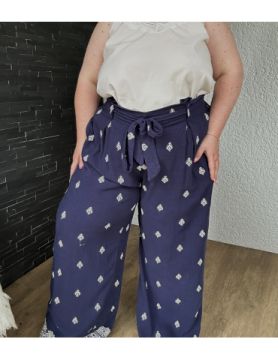 Pantalon imprimé Adriana ♡