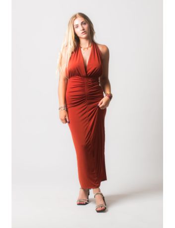 Robe longue dos-nu Perle ♡