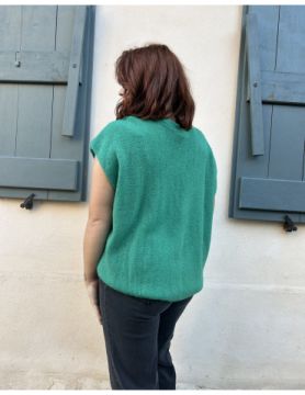 Pull sans manches ( deux coloris ) CARLITA