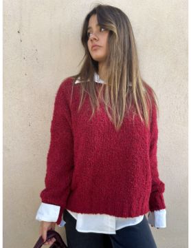 Pull en laine bouclé CHLOE