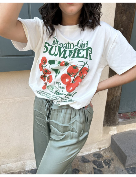 T shirt TOMATO SUMMER