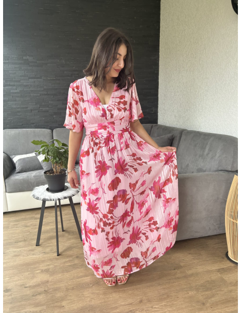 Robe longue à fleurs BELLAVITA